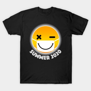 Corona Smile Tanned Mask Summer 2020 T-Shirt